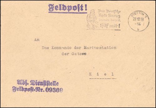 1939, Danzig, Brief