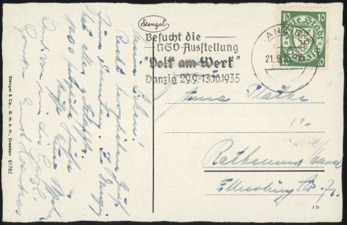 Danzig, 194, Brief