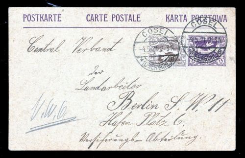 1921, Oberschlesien, P 4 u.a., Brief