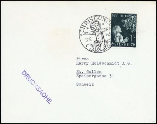 1953, Österreich, 994, Brief