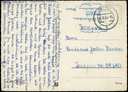 1944, Danzig, Brief