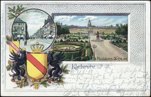 Altdeutschland Baden, Brief