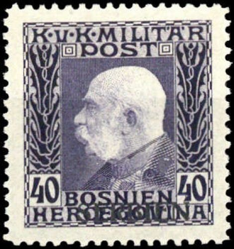 1914, Österreich Feldpost Serbien, 12, **
