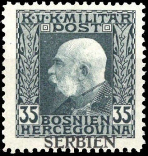 1914, Österreich Feldpost Serbien, 11, **