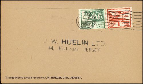 1943, Deutsche Besetzung II. WK Jersey, 3-4 , FDC