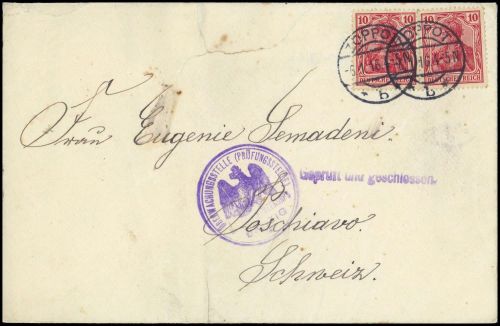 Danzig, DR 86 , Brief