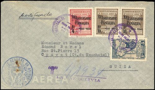 1948, Bolivien, 443-44, 430, Brief