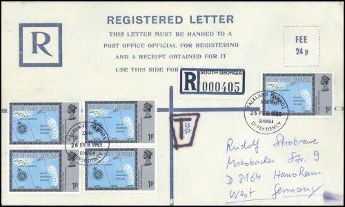 1983, Falkland Abhängige Gebiete F Süd Georgien, 78 I (5) u.a., ...