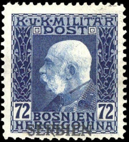 1914, Österreich Feldpost Serbien, 16, **