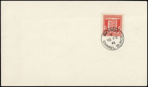 1941, Deutsche Besetzung II. WK Guernsey, 2, FDC