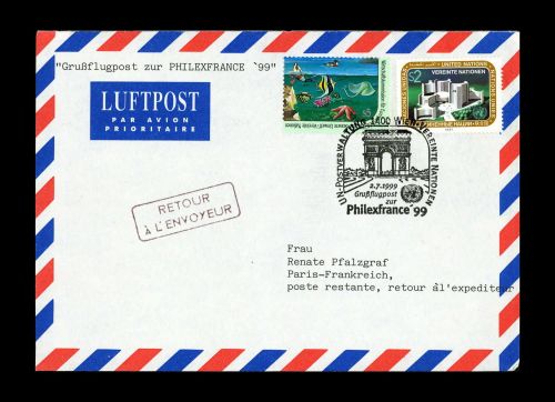 1999, UNO Wien, 113 u.a., Brief