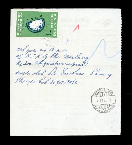 1963, Indonesien, 384