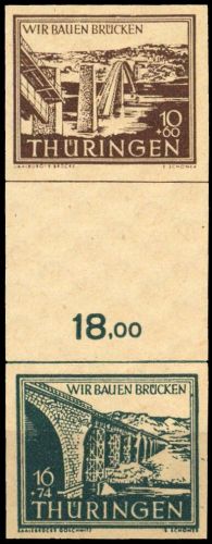 1946, SBZ Thüringen, SZd 1, **