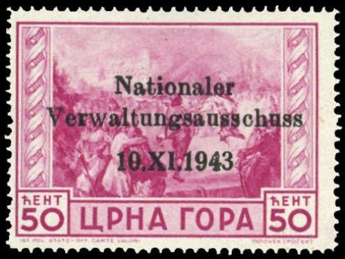 1943, Deutsche Besetzung II. WK Montenegro, 11, *