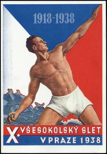 1938, Sport u. Spiel, CSR 396, Brief