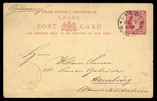 1893, Lagos, P 7, Brief