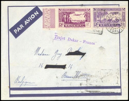 1935, Senegal, 150, 156, Brief