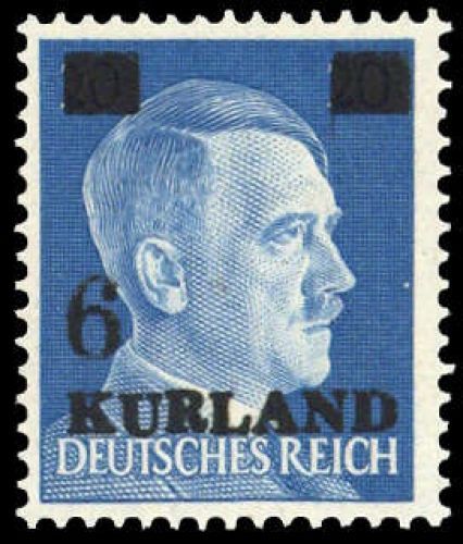 1945, Deutsche Besetzung II. WK Kurland, 3, **