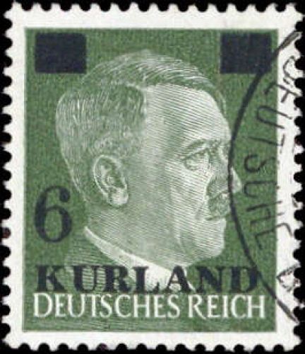 1945, Deutsche Besetzung II. WK Kurland, 1, gest.