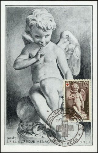 1950, Int.Organisationen,Rotes Kreuz,, Fr 895 MK, Brief