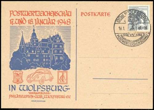 1948, Industrie und Wirtschaft, Automobilbau, Gem 947, Brief