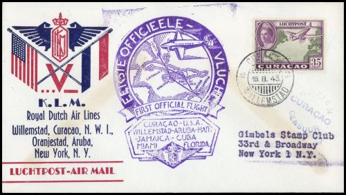 1943, Curacao, Brief