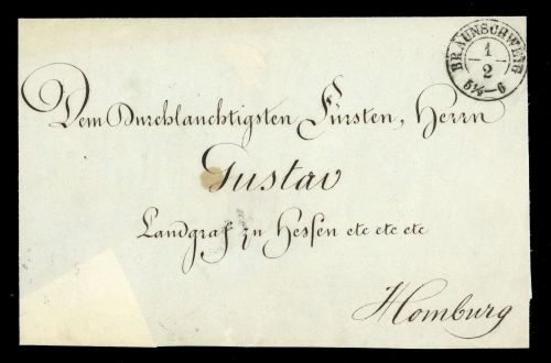 Altdeutschland Braunschweig, Briefst.