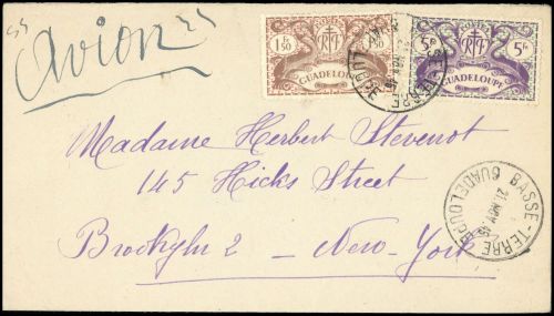 1945, Guadeloupe, 203, 197, Brief