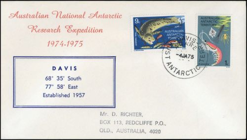 Australische Gebiete in der Antarktis, 23, 27, Brief