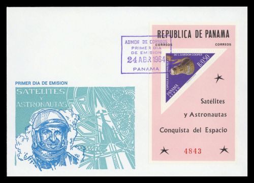 1964, Panama, Bl. 19, FDC