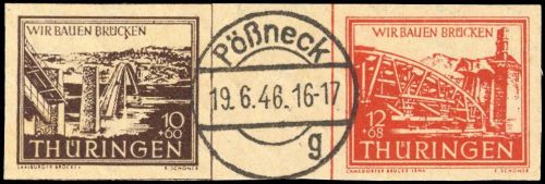 1946, SBZ Thüringen, W Zd 1 PF, gest.