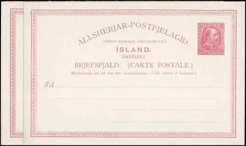 1902, Island, P 34, 38, Brief
