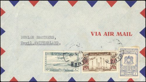 1947, Syrien, 575, 531, Brief
