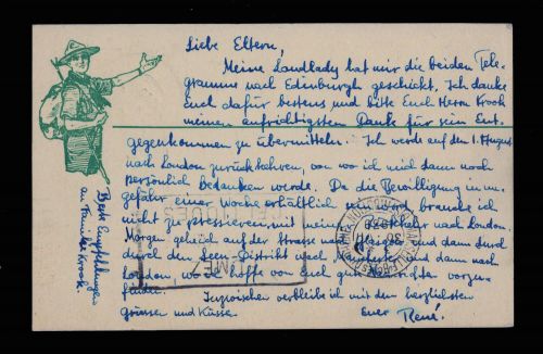 1939, Int.Organisationen,Pfadfinder,, GB, Brief