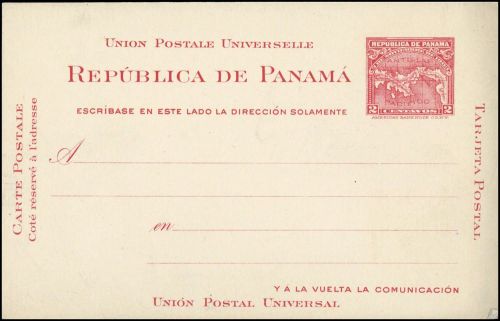 1904, Panama, P 8, Brief