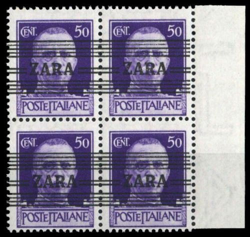 1943, Deutsche Besetzung II. WK Zara, 32 (4), **