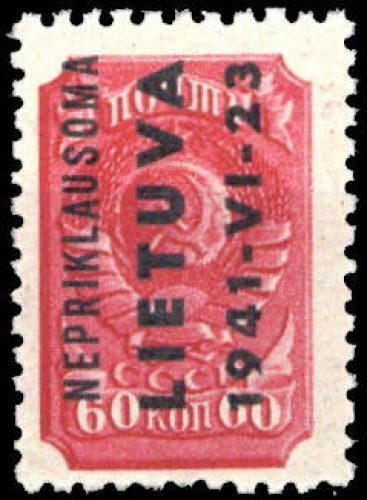 1941, Deutsche Besetzung II. WK Litauen, 8, **