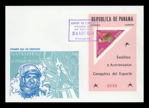 1964, Panama, Bl. 20, FDC