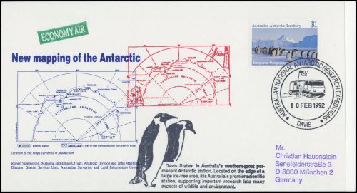 Australische Gebiete in der Antarktis, 72, Brief