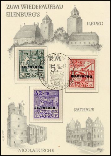 1946, Deutsche Lokalausgabe Eilenburg, IV-VI A, Brief