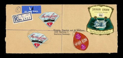 1970, Sierra Leone, 519, 502 u.a., Brief