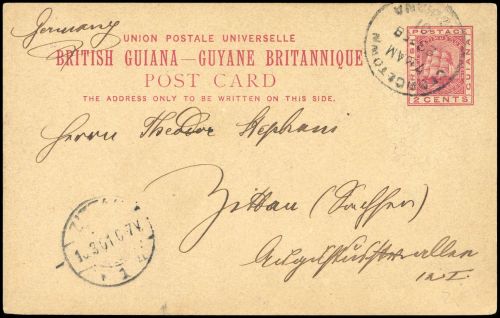 1892, Guyana, P 8, Brief