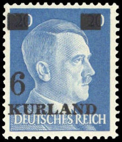 1945, Deutsche Besetzung II. WK Kurland, 3, **