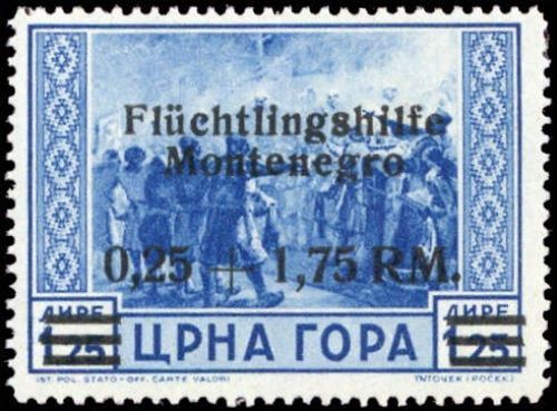 1944, Deutsche Besetzung II. WK Montenegro, 24, **