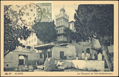 1926, Algerien, 46 MK, Brief