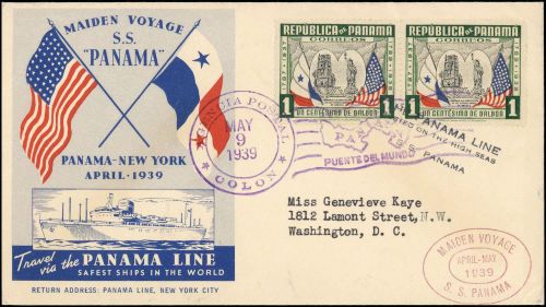 1939, Panama, 254 (2), Brief