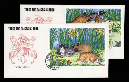 1995, Turks und Caicos Inseln, Bl. 149-50, FDC