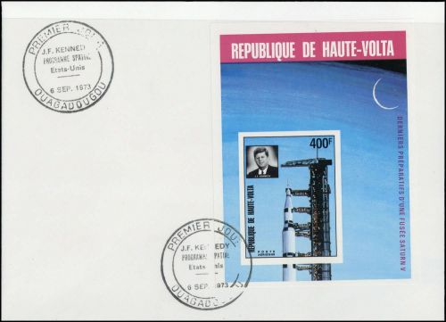 1973, Burkina Faso, Block 16, FDC