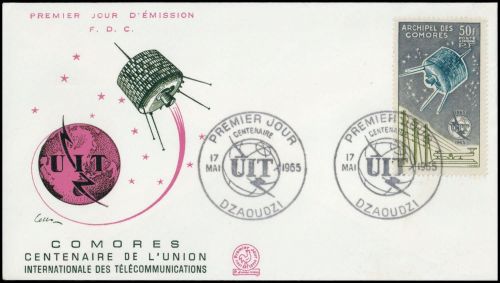 1965, Komoren, 67, FDC