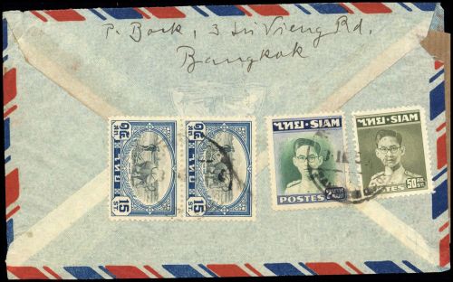 1948, Thailand, 269 u.a., Brief